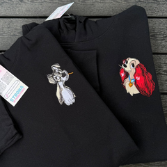 Lady And Tramp Matching Hoodies