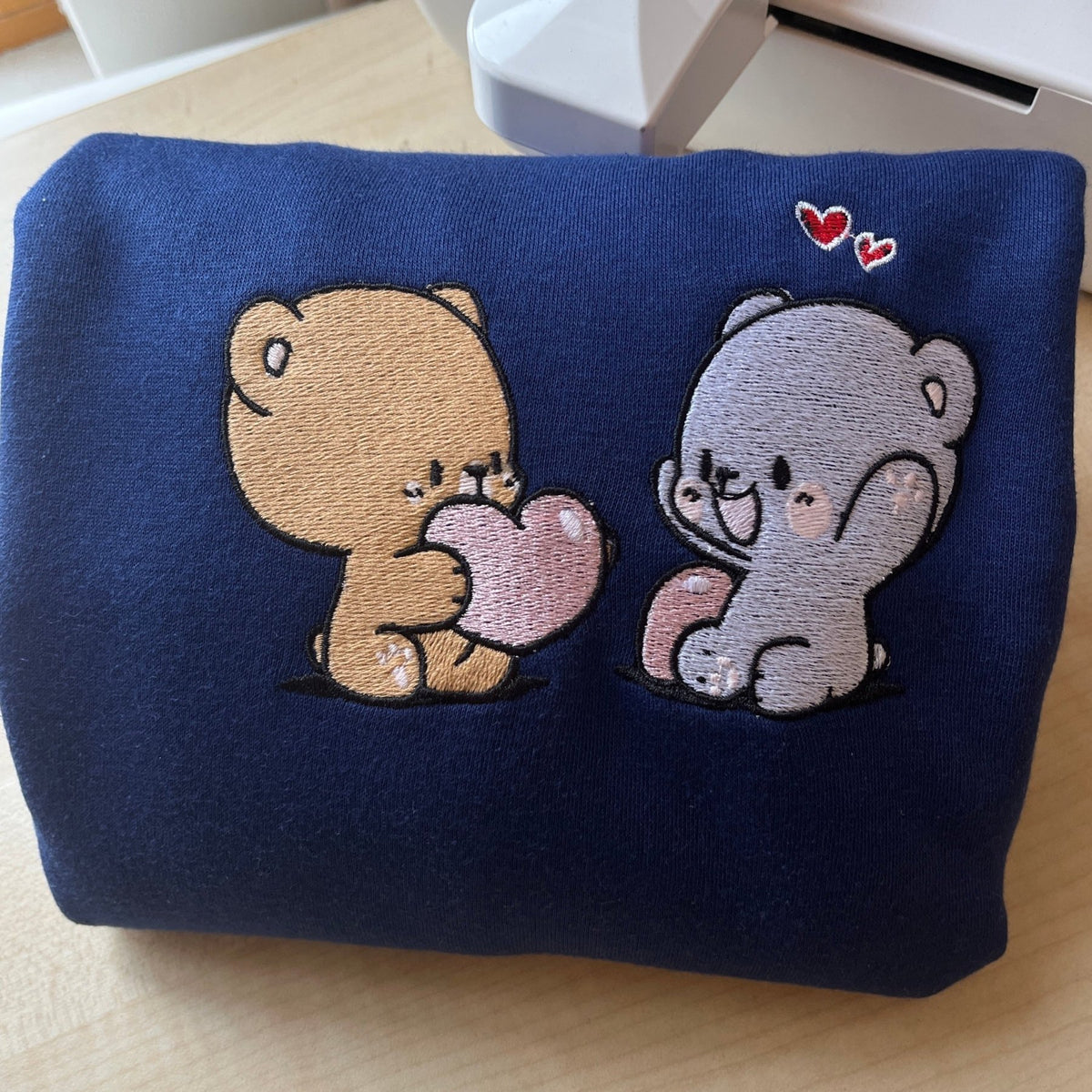 Milk i Mocha Bears z serduszkiem - Koval Customs. Polska produkcja, wysoka jakosc, personalizowane