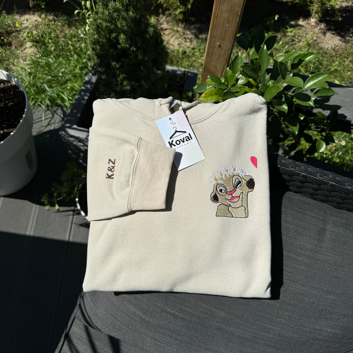 Simba i Nala z serduszkiem - Koval Customs. Polska produkcja, wysoka jakosc, personalizowane