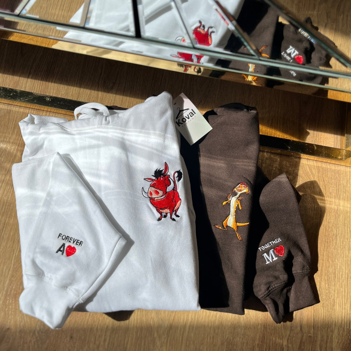 Timon i Pumba dla par - Koval Customs. Polska produkcja, wysoka jakosc, personalizowane