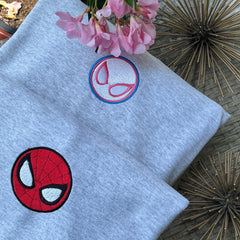 Gwen Stacy and Spiderman Hoodie