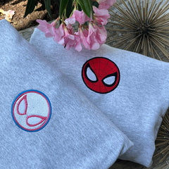 Gwen Stacy and Spiderman Hoodie