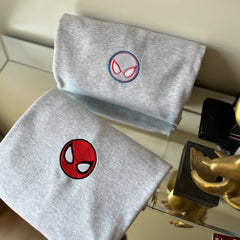 Gwen Stacy and Spiderman Hoodie