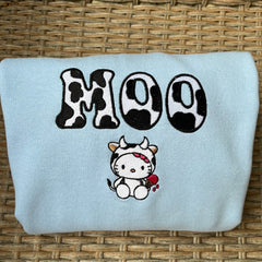 Cow Moo Hello Kitty