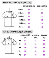 Haftowana Dziecięca Koszulka (od 3 m. do 16 lat) z Twoim Logo/Zdjęciem/Tekstem