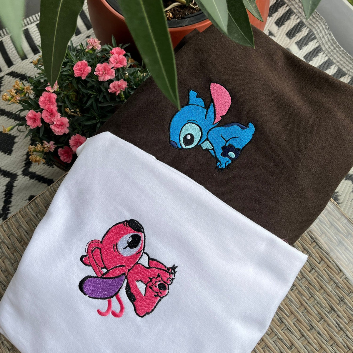 Stitch i Angel dla par - Koval Customs. Polska produkcja, wysoka jakosc, personalizowane