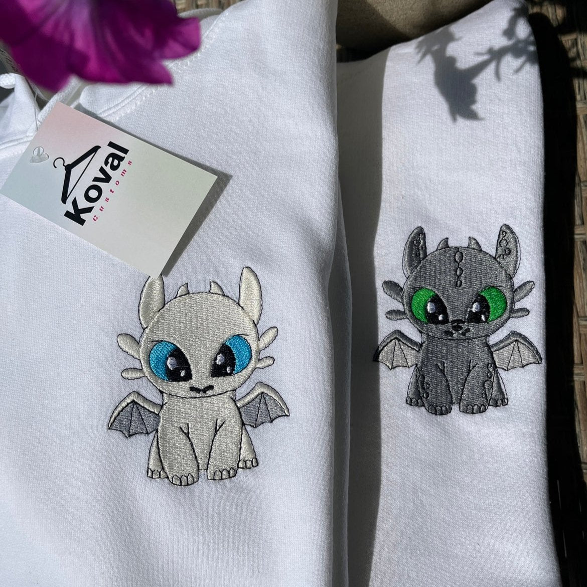 Toothless and Furry light dla par - Koval Customs. Polska produkcja, wysoka jakosc, personalizowane