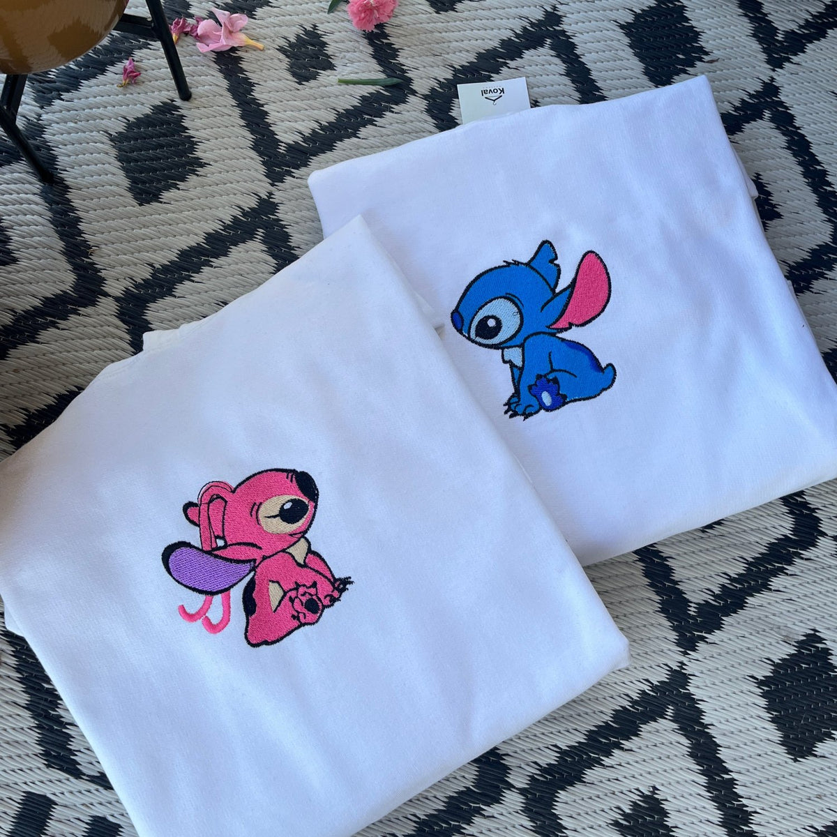 Stitch i Angel dla par - Koval Customs. Polska produkcja, wysoka jakosc, personalizowane