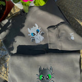 Toothless and Furry light dla par - Koval Customs. Polska produkcja, wysoka jakosc, personalizowane