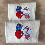 Spiderman i Hello Kitty Calujace sie - Koval Customs. Polska produkcja, wysoka jakosc, personalizowane