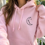 Księżyc i Słońce – Haftowane Bluzy dla Par – zdjęcie 6