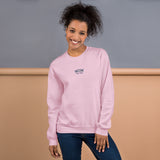 [US] MOM EST. 2020 varsity embroidered sweatshirt