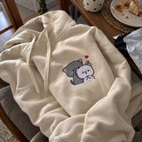 Cute Playing Cats – Haftowana Bluza (Kawaii Kotki) – Koval Customs