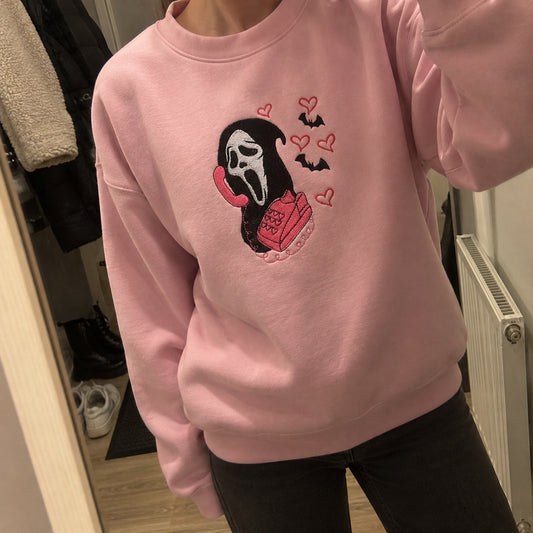 Ghost on the Phone – Haftowana Bluza (Halloween) – Koval Customs
