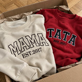 Haft Jednego Słowa – Personalizowana Bluza (TATA, MAMA, BOSS) – Koval Customs