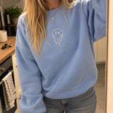 Drippy Smile – Haftowana Bluza Streetwear (Rozlany Uśmiech) – Koval Customs