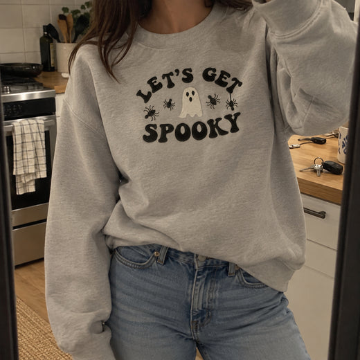 Let's Get Spooky – Haftowana Bluza (Halloween)
