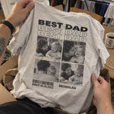 Best Dad – Koszulka z Nadrukiem ze Zdjęć i Imieniem – zdjęcie 4