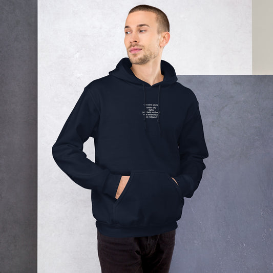 [US] Your song lyrics embroidered on a hoodie