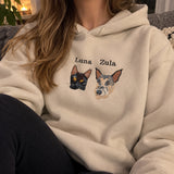 Haft Zwierzaka ze Zdjęcia – Personalizowana Bluza – zdjęcie 2