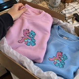 Przytulające się Misie – Haftowane Bluzy dla Par – zdjęcie 4