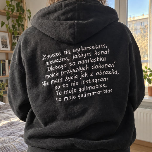 Teksty Piosenek – Personalizowana Haftowana Bluza