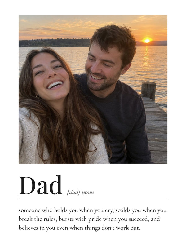 [US] Definition Poster With Photo - personalized poster design