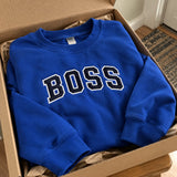 Haft Jednego Słowa – Personalizowana Bluza (TATA, MAMA, BOSS) – zdjęcie 23