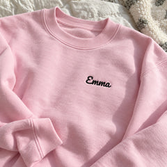 Custom Text Embroidery