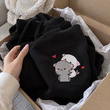 Cute Playing Cats – Haftowana Bluza (Kawaii Kotki) – zdjęcie 10
