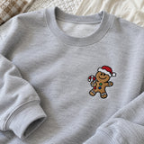 Christmas Cookie – Świąteczna Haftowana Bluza (Piernik) – zdjęcie 6