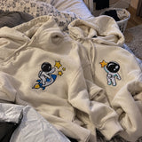 Astronauci – Haftowane Bluzy dla Par (Kosmos) – zdjęcie 2