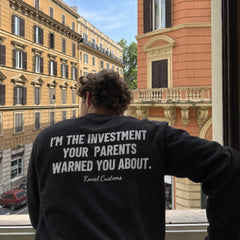 I'm The Investment Your Parents Warned You About – Koszulka z Nadrukiem – zdjęcie 3