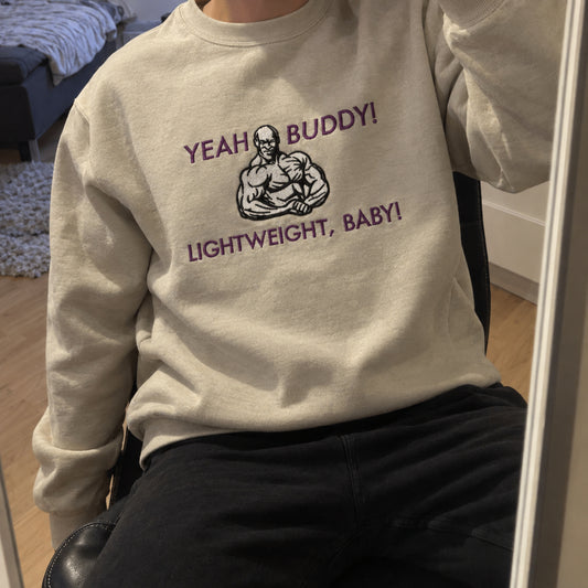 Ronnie Coleman „Yeah Buddy” – Haftowana Bluza na Siłownię – Koval Customs