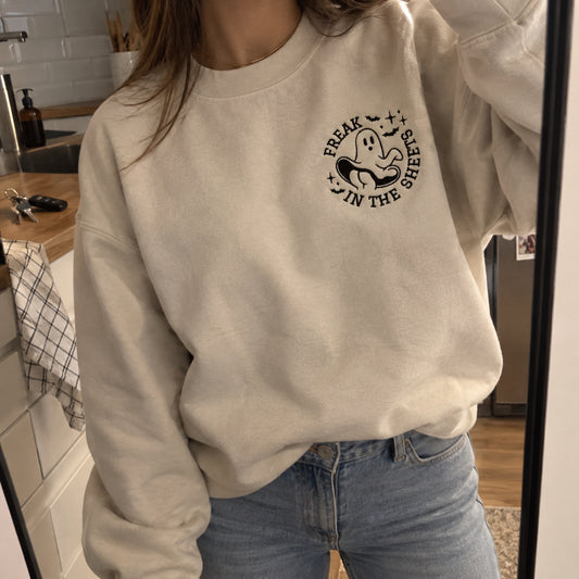 Freak In The Sheets – Haftowana Bluza z Napisem – Koval Customs