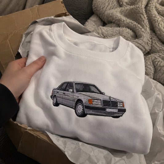 Haft Auta/Motoru ze Zdjęcia – Personalizowana Bluza – zdjęcie 2