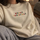 Merry Christmas – Świąteczna Haftowana Bluza – zdjęcie 4