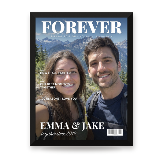 [US] Your Love Story — Magazine Cover Poster - framed poster
