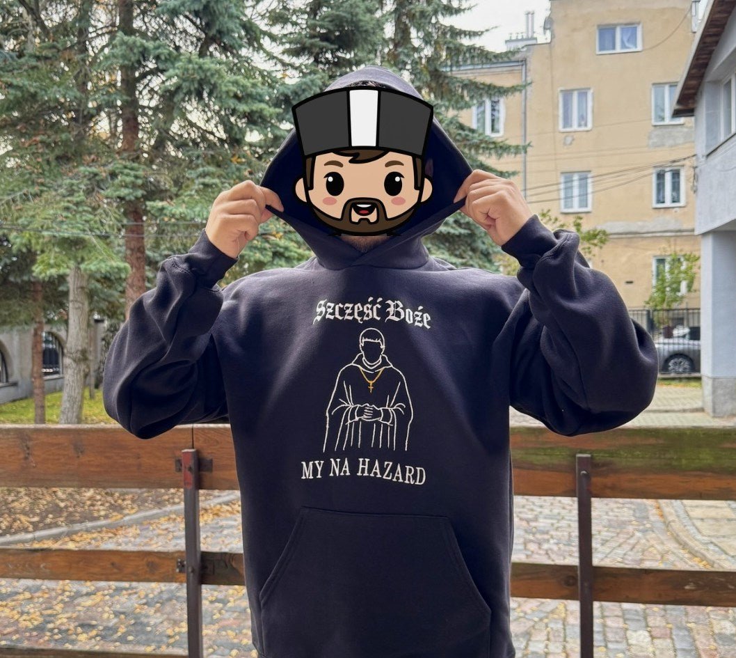 Szczęść Boże my na Hazard - Haftowana bluza/koszulka - Koval Customs. Polska produkcja, wysoka jakosc, personalizowane