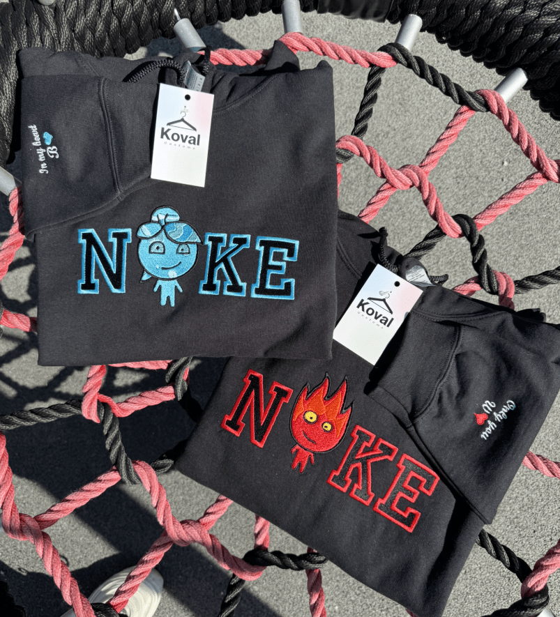 Między nami żywiołami - Haftowana bluza/koszulka - Koval Customs. Polska produkcja, wysoka jakosc, personalizowane