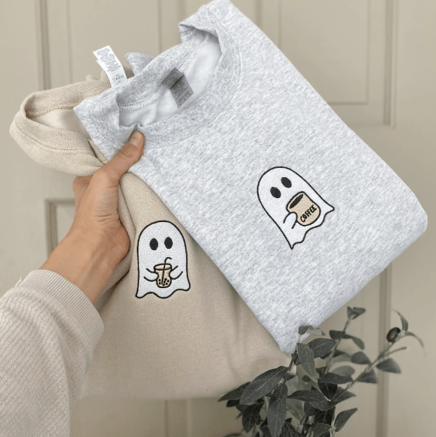 Duchy kawa i bubble tea - Haftowana bluza/koszulka - Koval Customs. Polska produkcja, wysoka jakosc, personalizowane