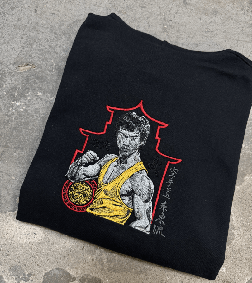 Bruce Lee - Haftowana bluza/koszulka - Koval Customs. Polska produkcja, wysoka jakosc, personalizowane