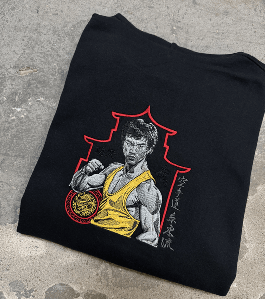 Bruce Lee - Haftowana bluza/koszulka - Koval Customs. Polska produkcja, wysoka jakosc, personalizowane
