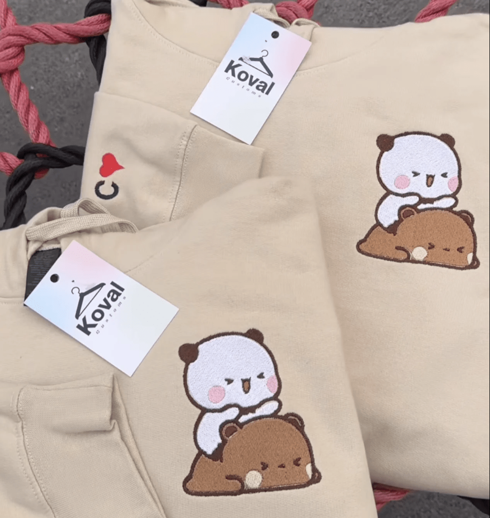 Bubu i Dudu - Haftowane bluza/koszulka - Koval Customs. Polska produkcja, wysoka jakosc, personalizowane