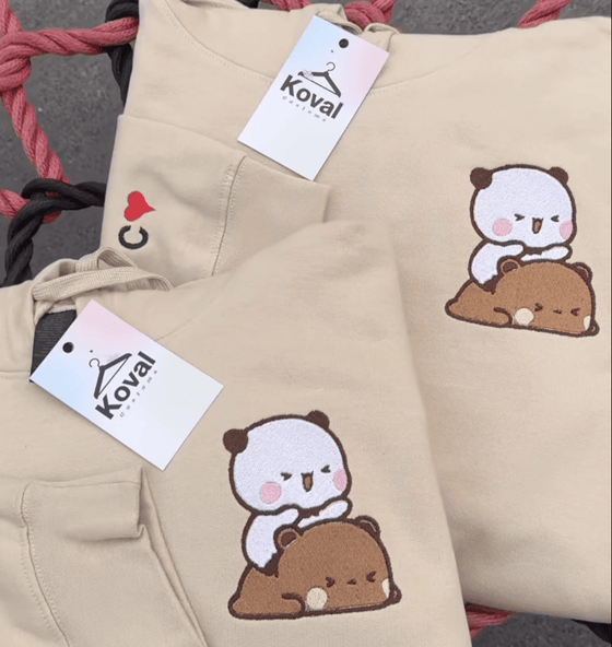 Bubu i Dudu - Haftowane bluza/koszulka - Koval Customs. Polska produkcja, wysoka jakosc, personalizowane