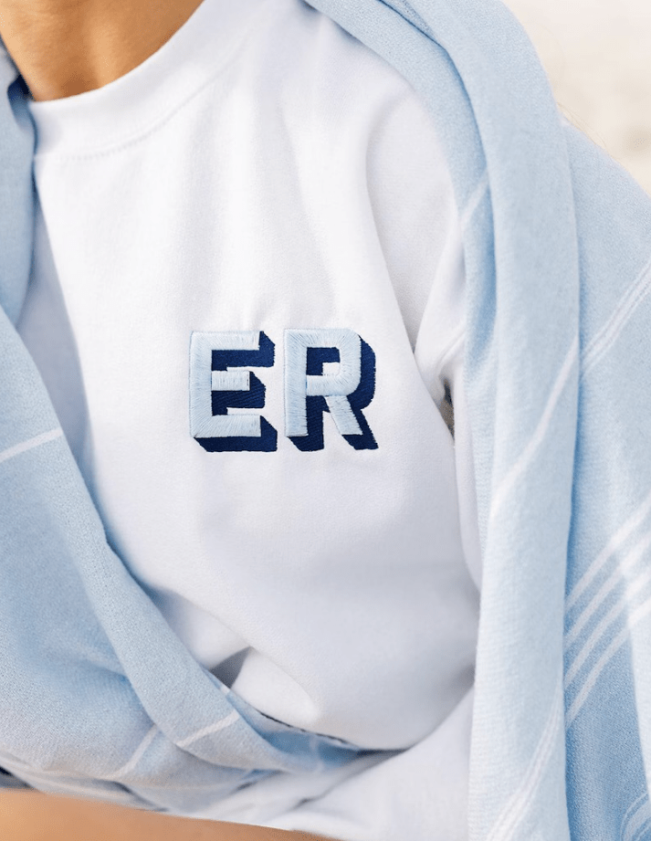 Inicjał 3D - Haftowana bluza/koszulka - Koval Customs. Polska produkcja, wysoka jakosc, personalizowane