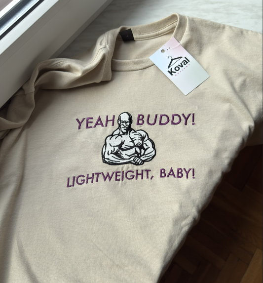 Ronnie Coleman Yeah Buddy - Sweat-shirt/T-shirt brodé