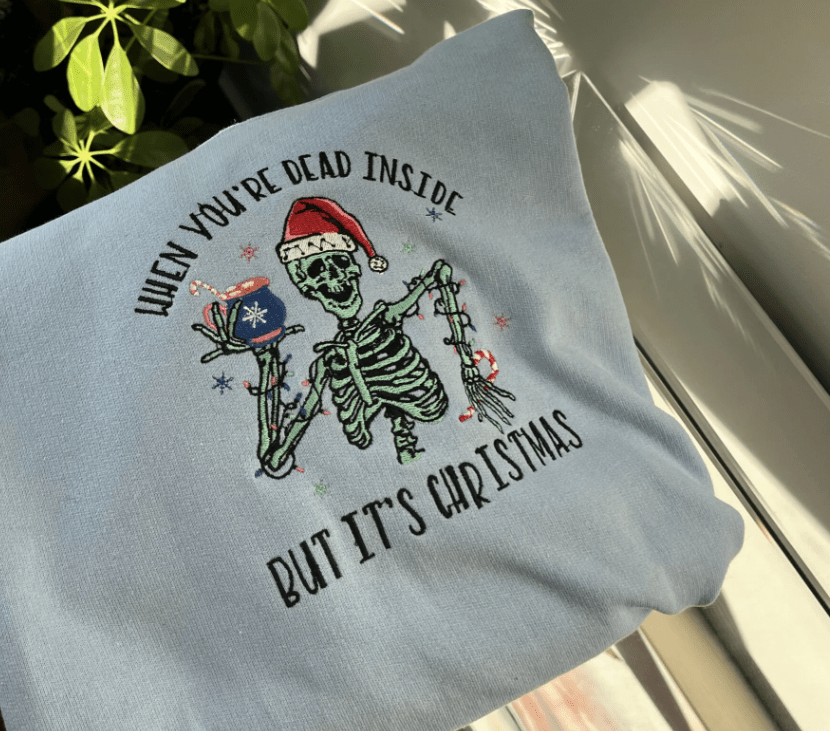 Dead Inside - Haftowana bluza/koszulka - Koval Customs. Polska produkcja, wysoka jakosc, personalizowane