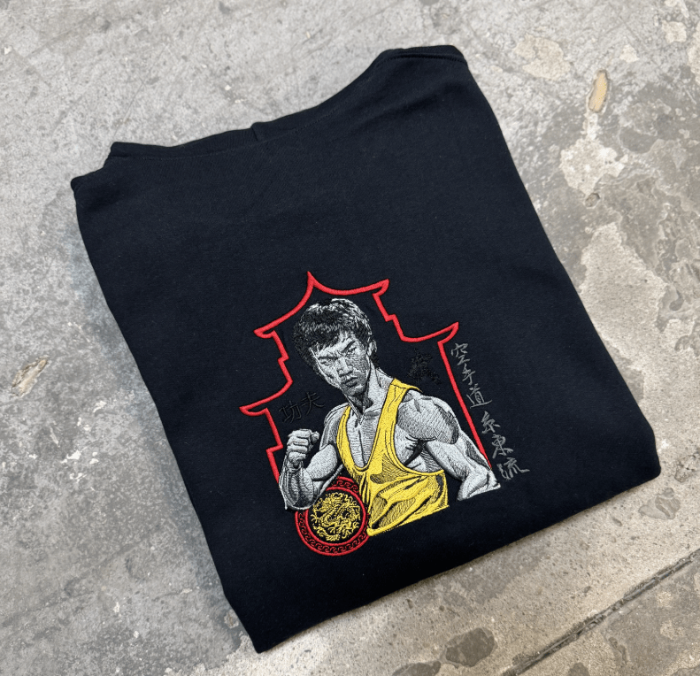 Bruce Lee - Haftowana bluza/koszulka - Koval Customs. Polska produkcja, wysoka jakosc, personalizowane