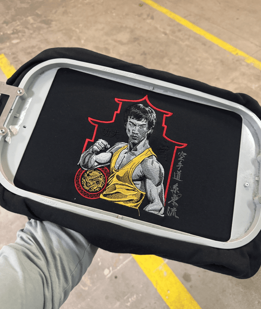 Bruce Lee - Haftowana bluza/koszulka - Koval Customs. Polska produkcja, wysoka jakosc, personalizowane